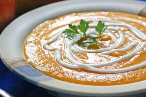 Butternut Squash Apple Soup