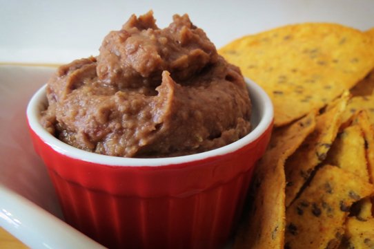 Black Bean Dip with a Trio of Peppers