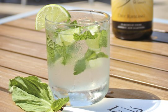 Riesling Basil Mojito