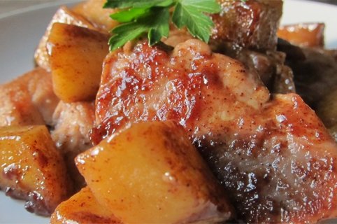 Apple Marinated Pork Tenderloin