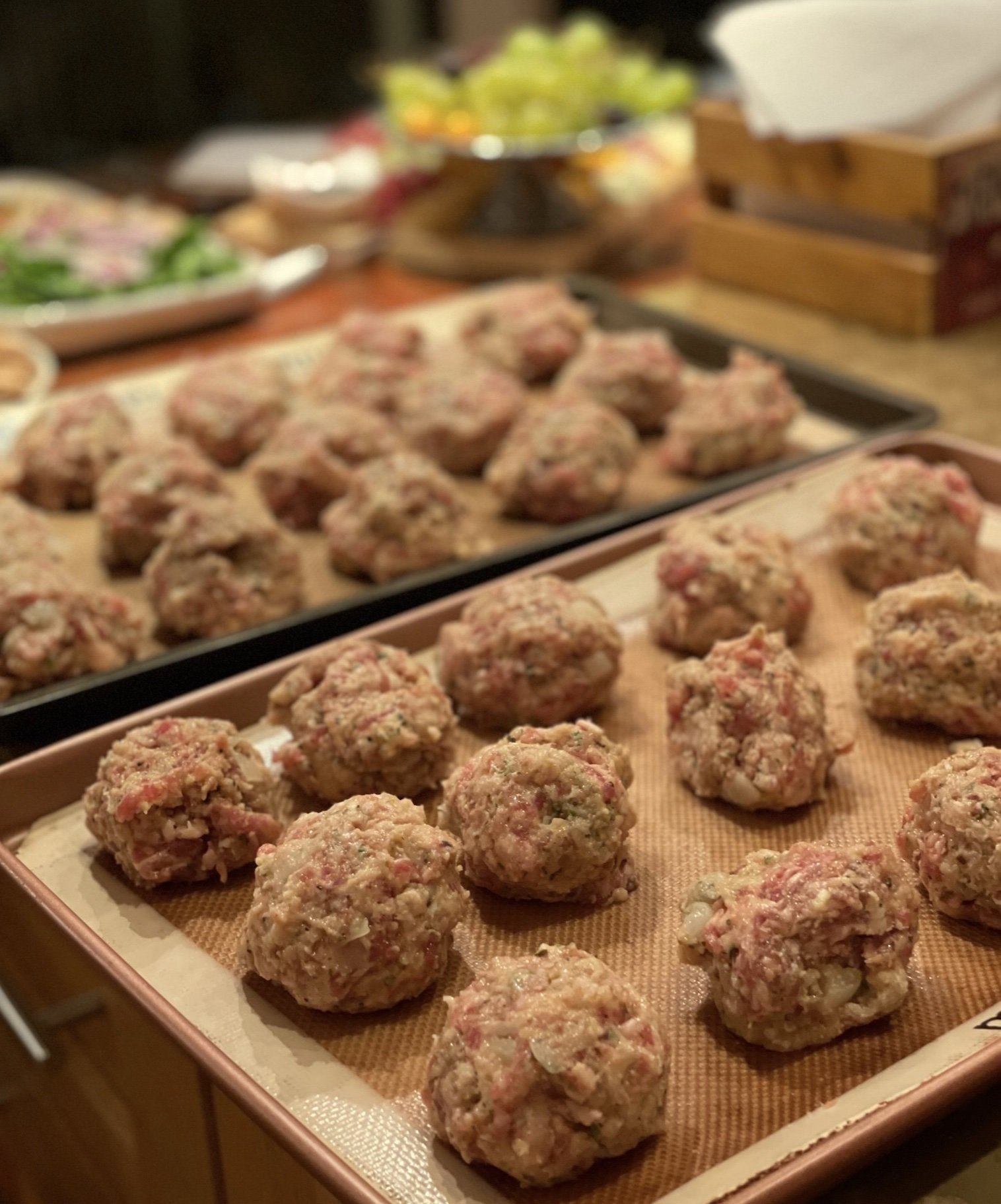 Amy LaBelle’s Slightly Spicy Buffalo Meatballs