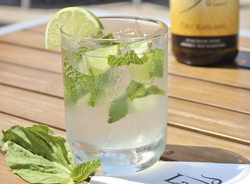 Riesling Basil Mojito