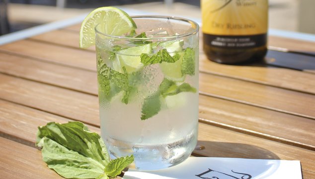 Riesling Basil Mojito